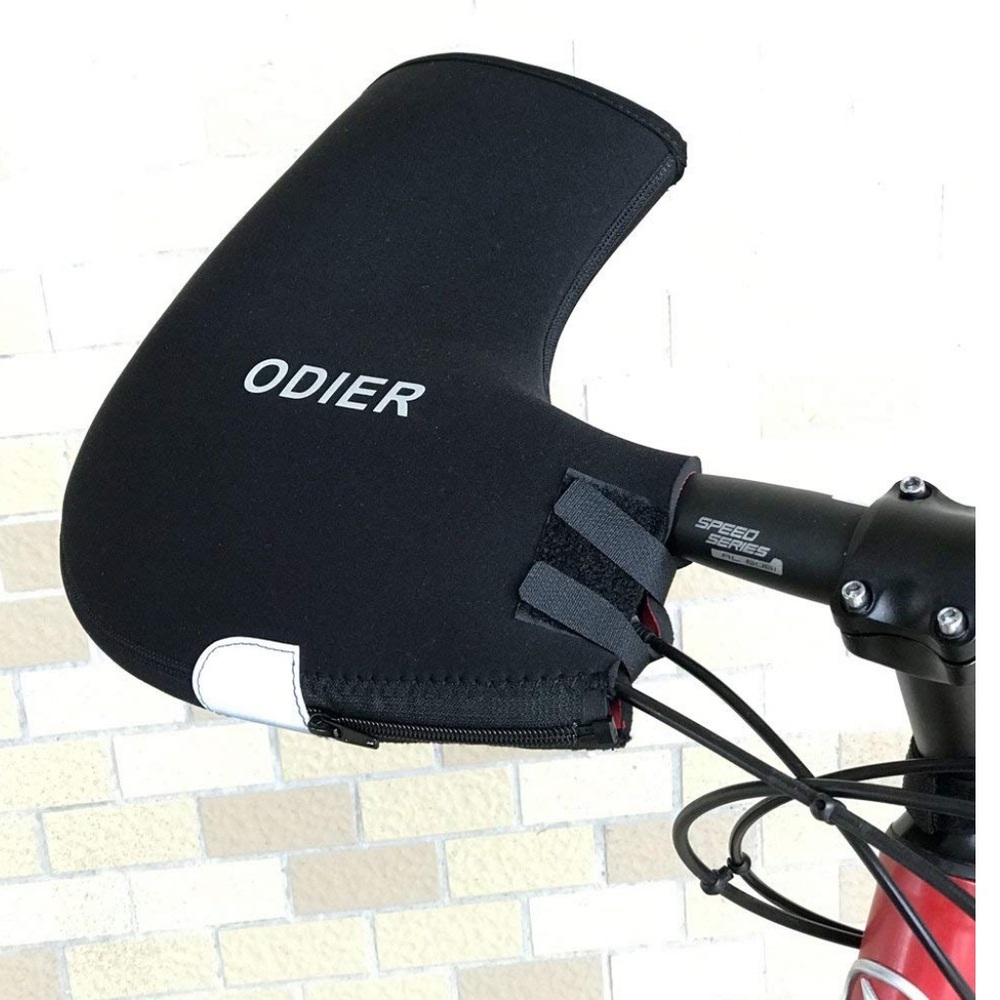 Brand new/never used ODIER Black Handlebar Mitts for Bicycles - Picture 3 of 7